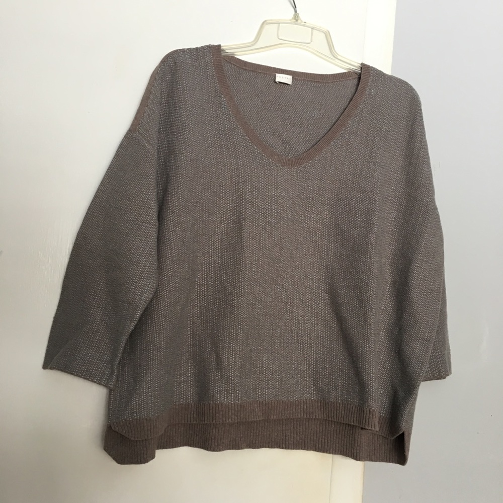 Poetry Cotton Linen Sweater